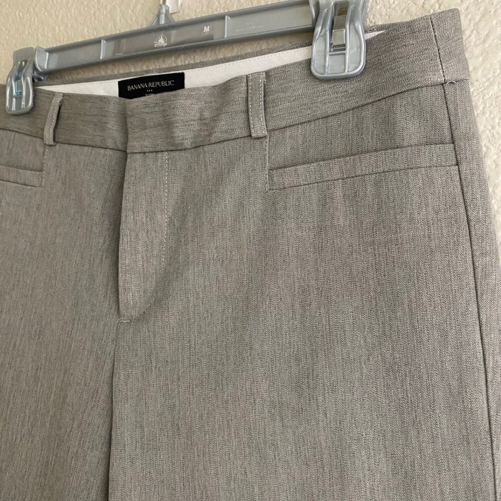Banana Republic Sloan Skinny Slacks – 10P – Heather Grey – Excellent Condition!